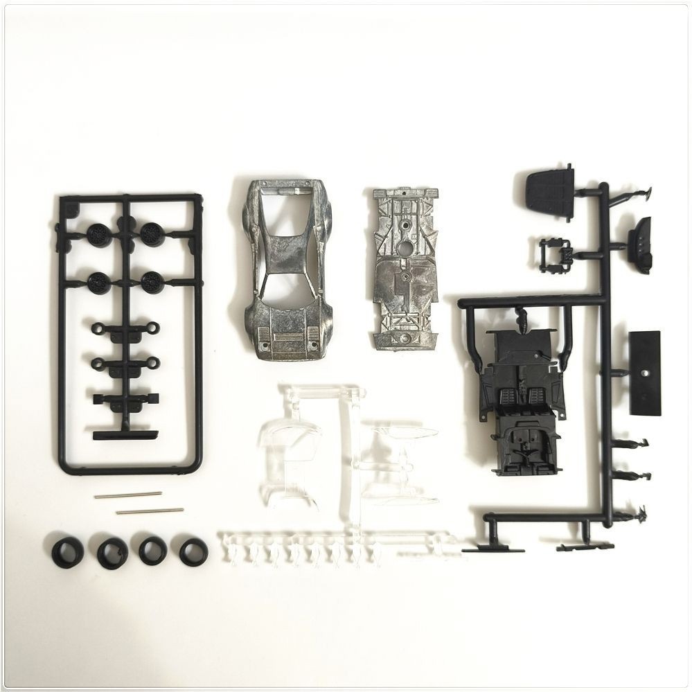 1:64 Ferrari 288 GTO Wide Body Alloy Car Model DIY Assembly Handcrafted