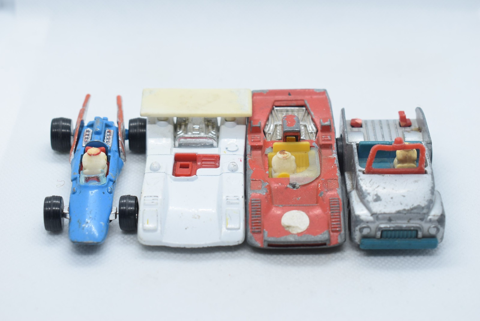 Aviva Peanuts Diecasts Japan Lot of 4 Loose Junkyard/ Restoration