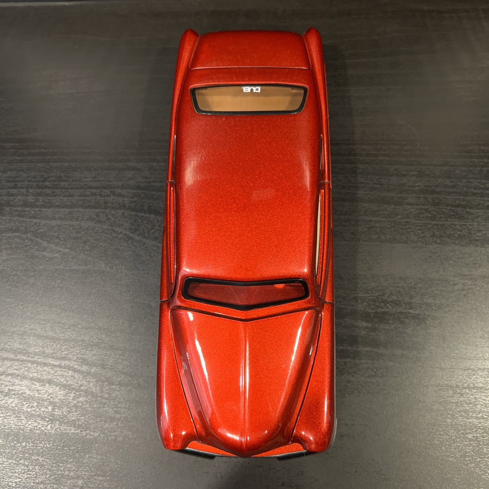 Vintage 2004 Jada 1:24 1951 Mercury Custom Coupe Dub City Old Skool Red Clean