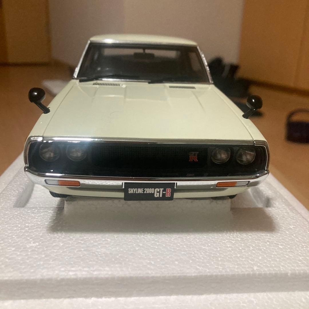 AUTOart 1/18 2000 SKYLINE GT-R Model Car Collectible 13+ Used