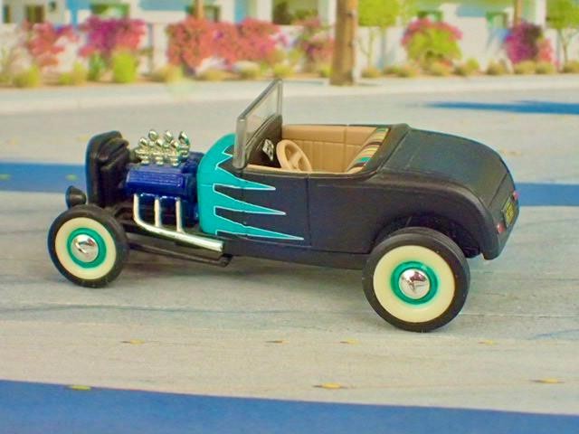 Old S’Cool 1929 Ford Model A Flathead V8 Roadster Hot Rod 1/64 Scale Ltd Edit L