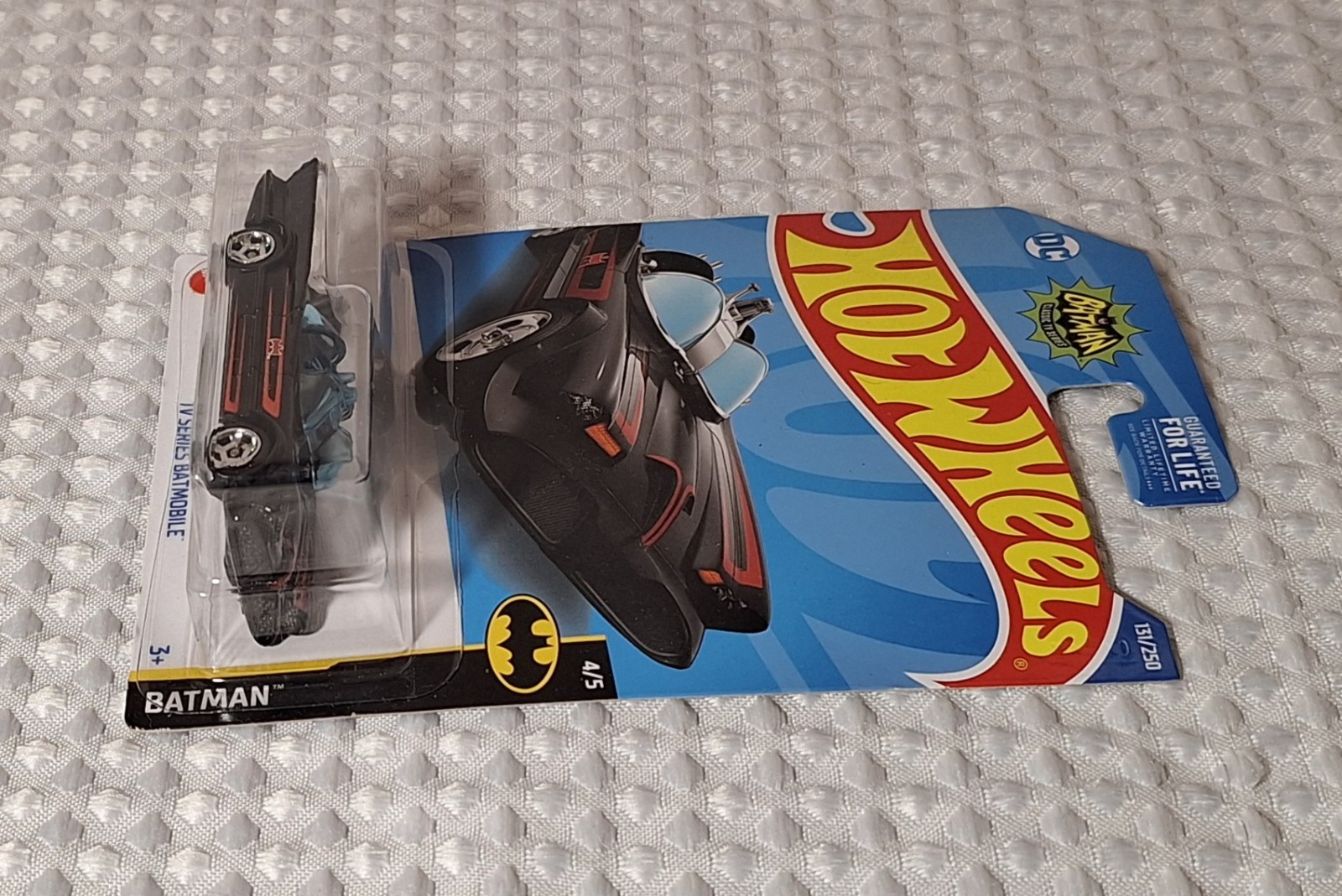 2022 Hot Wheels HW Batman Classic TV Series Batmobile 131/250 Black