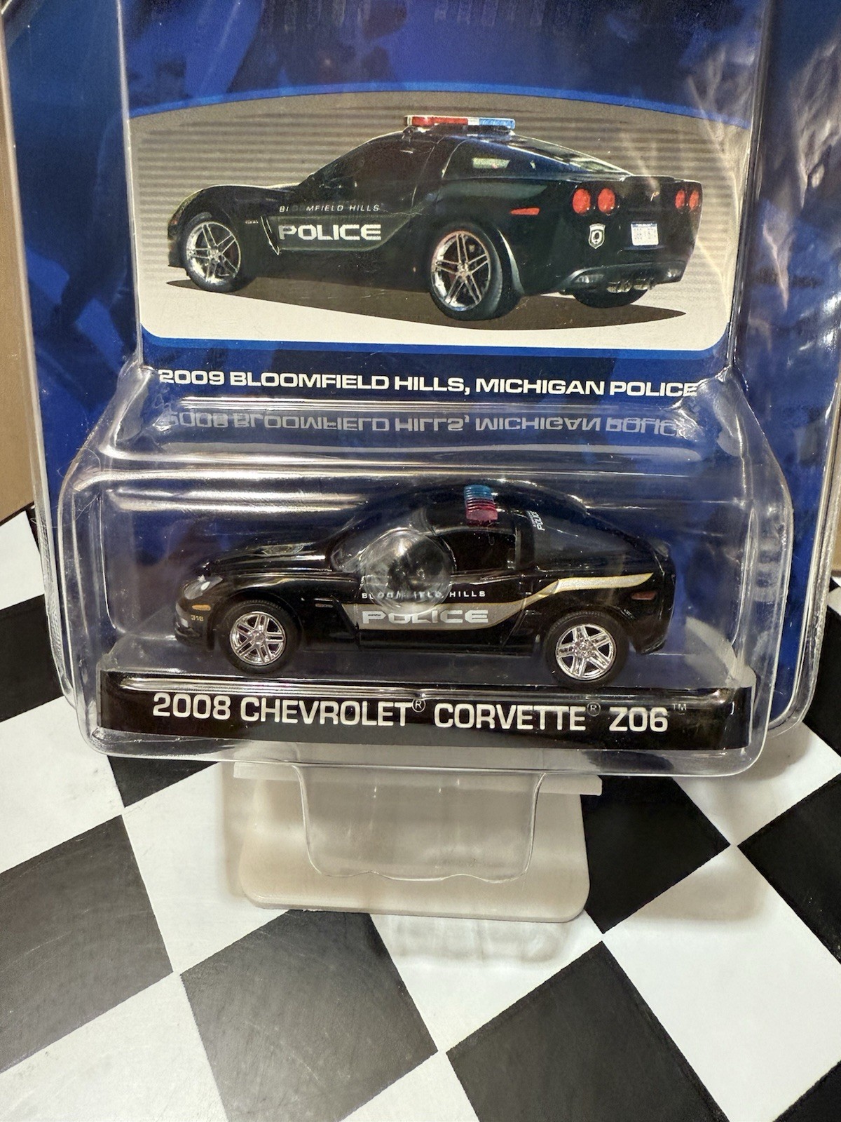 Hot Pursuit Bloomfield Hills Michigan 2008 Chevrolet Corvette ZO6 Series 2 1/64