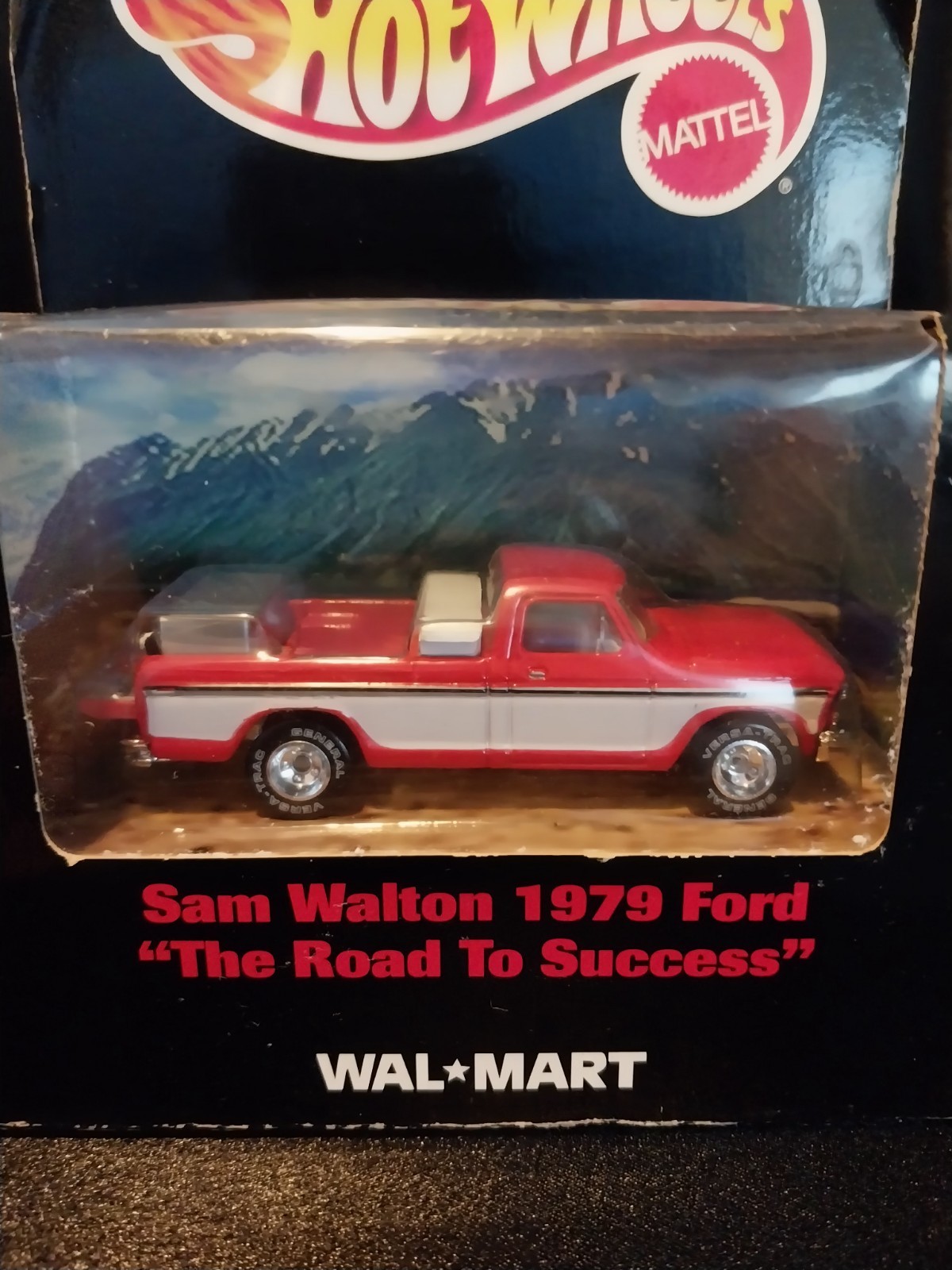 Hot Wheels Sam Walton 1979 Ford Road to Success Walmart Diecast NIB