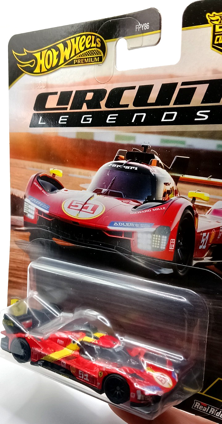 2025 Hot Wheels Premium Car Culture Circuit Legends Ferrari 499P 2/5