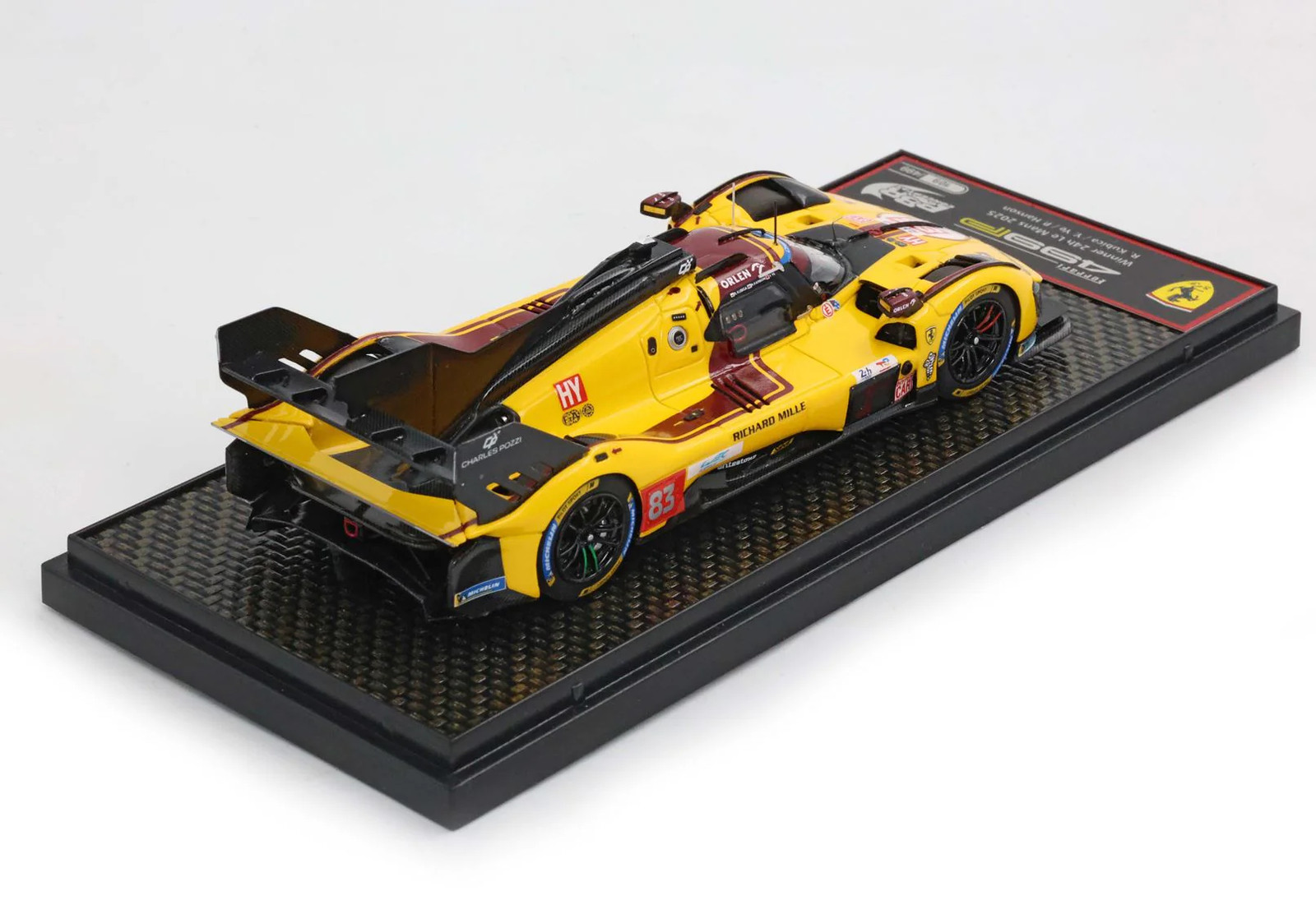 1:43 2025 LeMans 24h Winner — #83 Ferrari 499P — BBR BBRC325C
