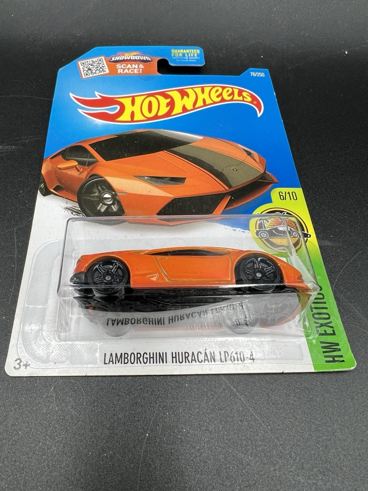 Hot Wheels Lamborghini Huracan LP610-4 Orange 2016 HW Exotics #76 MIP