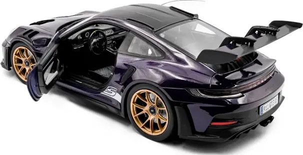 2024 Porsche 911 GT3 RS Weissach Package Purple in 1:18 scale by Solido