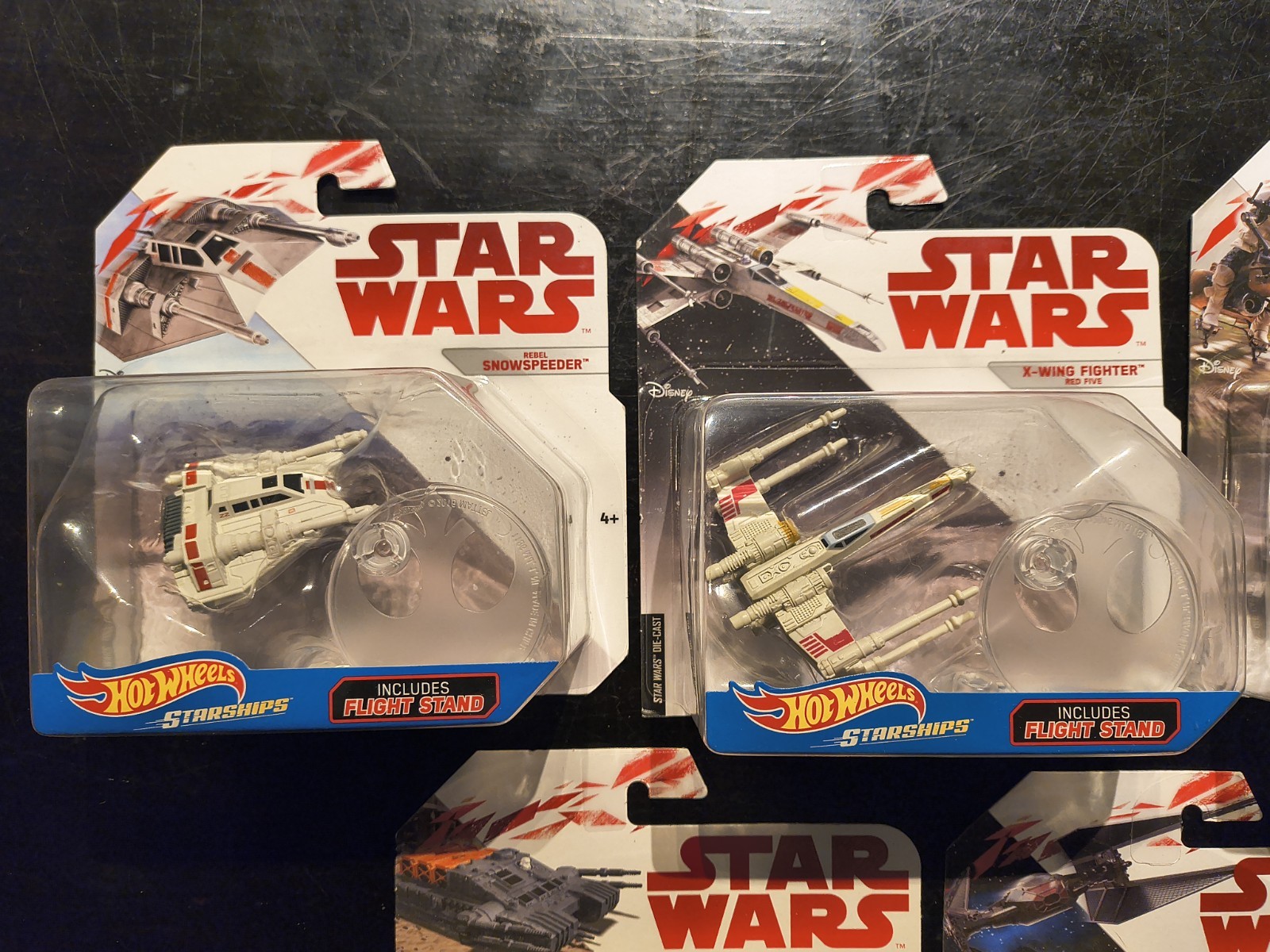 Hot Wheels Star Wars Starships Bundle Of 5