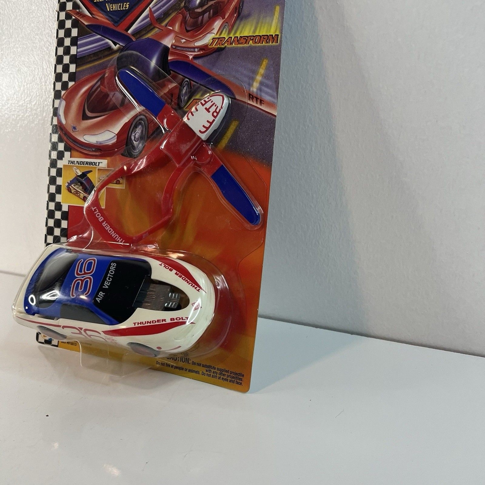 Yes! Toys Air Vectors Self-Transforming Vehicles Thunderbolt NIB