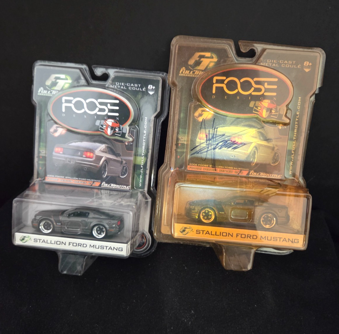 Foose Stallion Ford Mustang New In Box QTY 2; one with Autograph