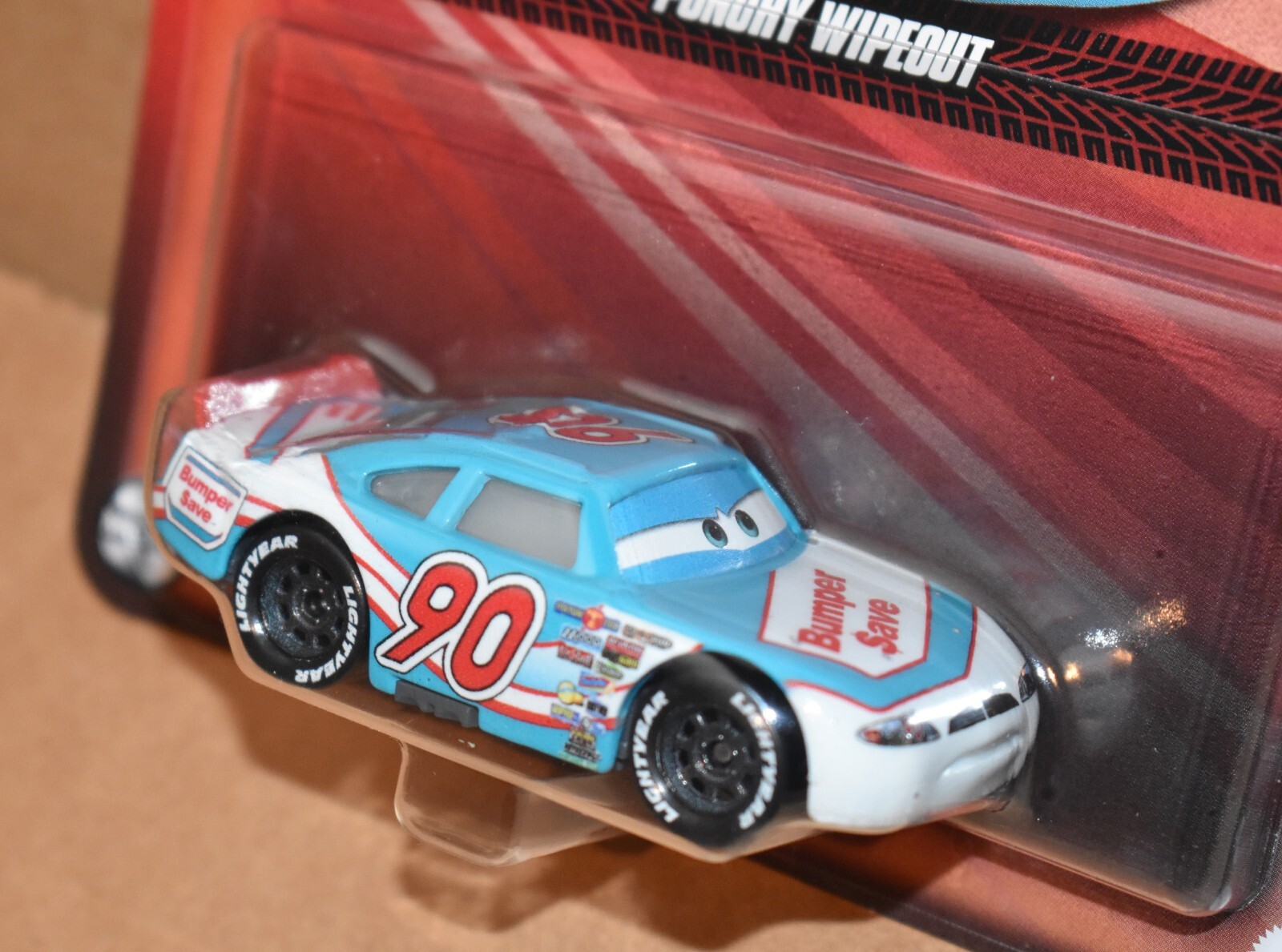 Disney Pixar Cars PONCHY WIPEOUT Diecast 1:55 NEW