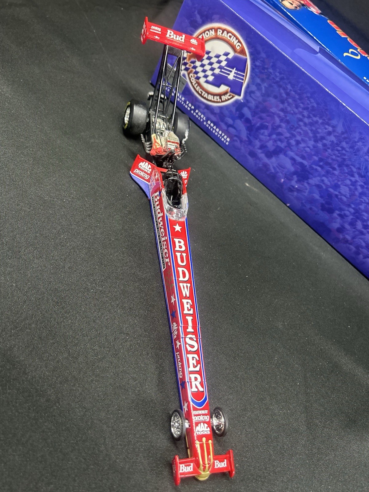 Kenny Bernstein Budweiser US Olympic Team NHRA Top Fuel Dragster 1/24 Diecast