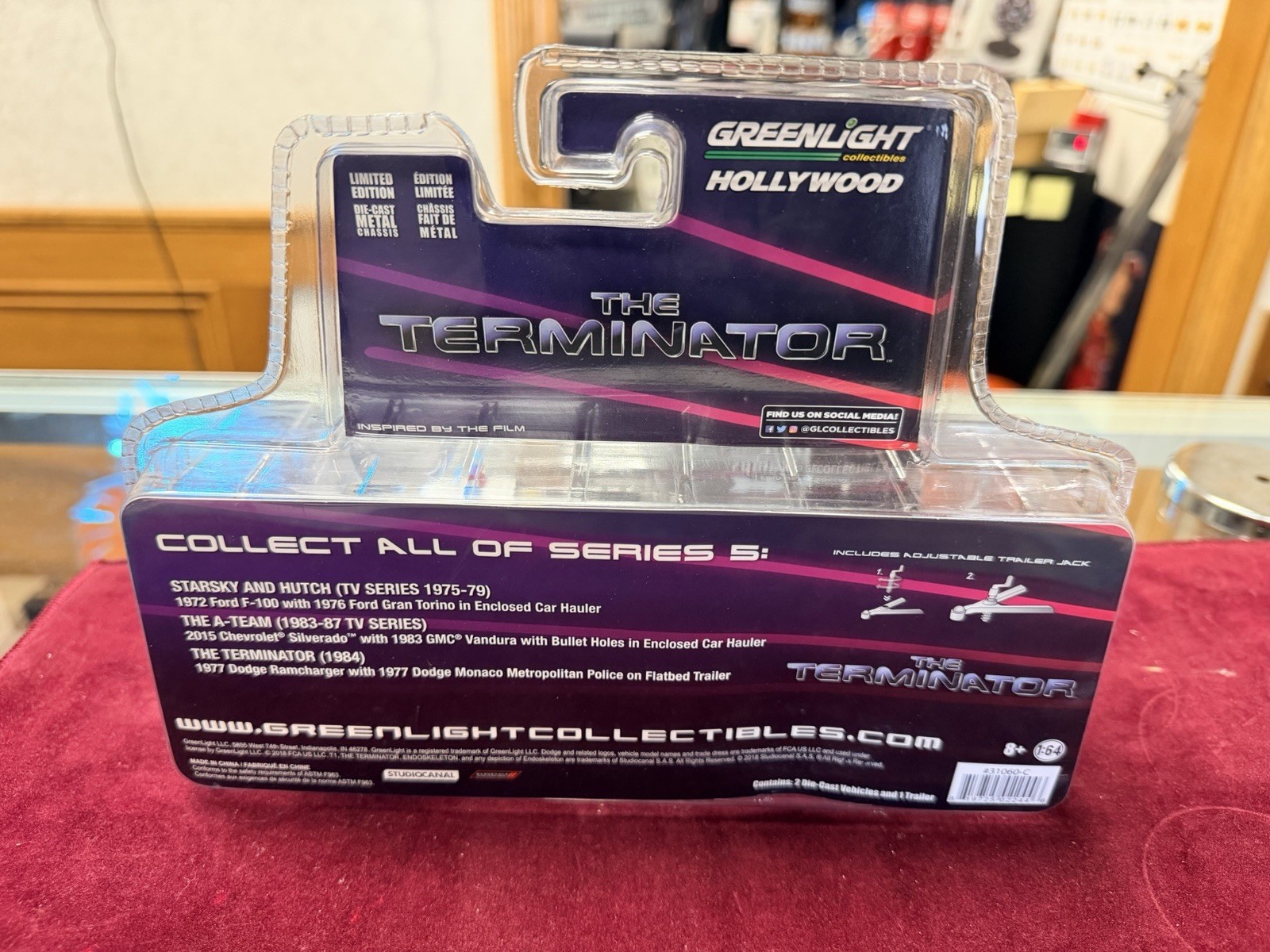 Greenlight Hollywood The Terminator series 5 dodge ramcharger + dodge monaco