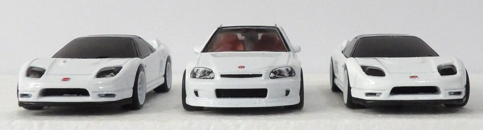 Hot Wheels 2025 Honda Diorama 1999 Honda Civic Type R 2003 Honda NSX-R 3car JC15