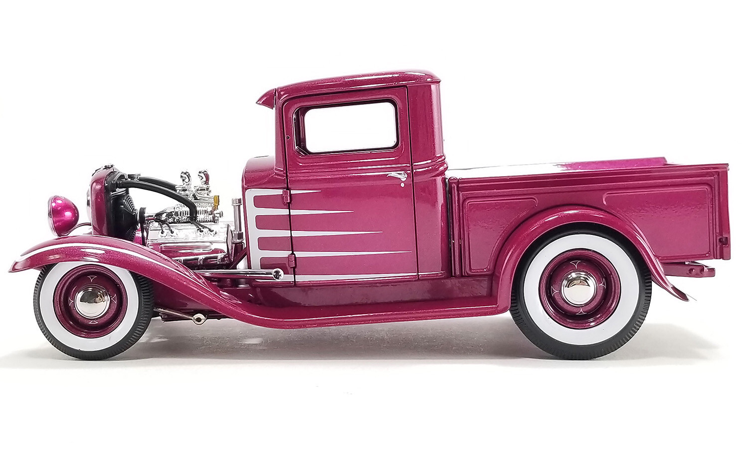 1932 Hot Rod Pickup (A1804105) Metallic Cotton Candy in 1/18 Scale by ACME (New)