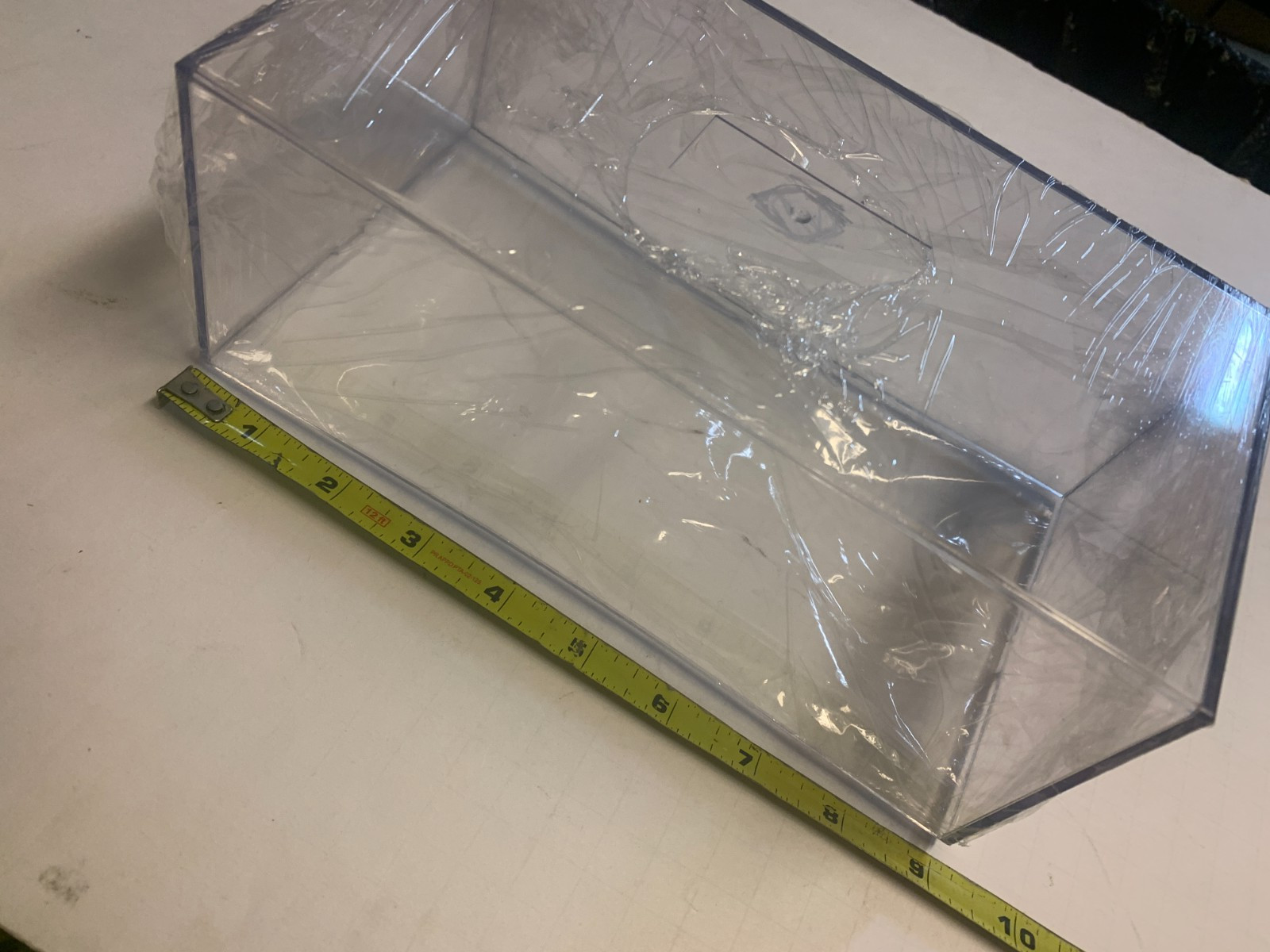 Clear Display Case Top Covers From 1/24 NASCAR Diecast Model Cars NOS 9″ x 5″