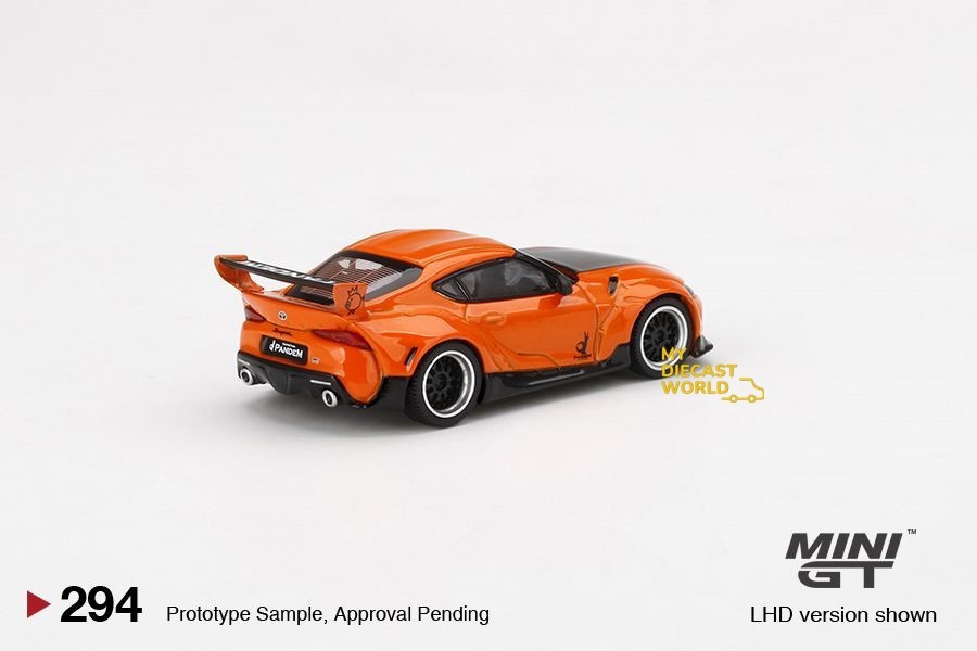 1/64 Mini GT #294 Pandem Toyota GR Supra V1.0 Mijo Exclusive World Wide Limited