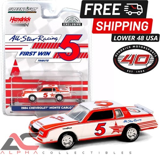 GREENLIGHT 30488 1:64 1984 CHEVROLET MOTE CARLO (HENDRICK MOTORSPORTS)