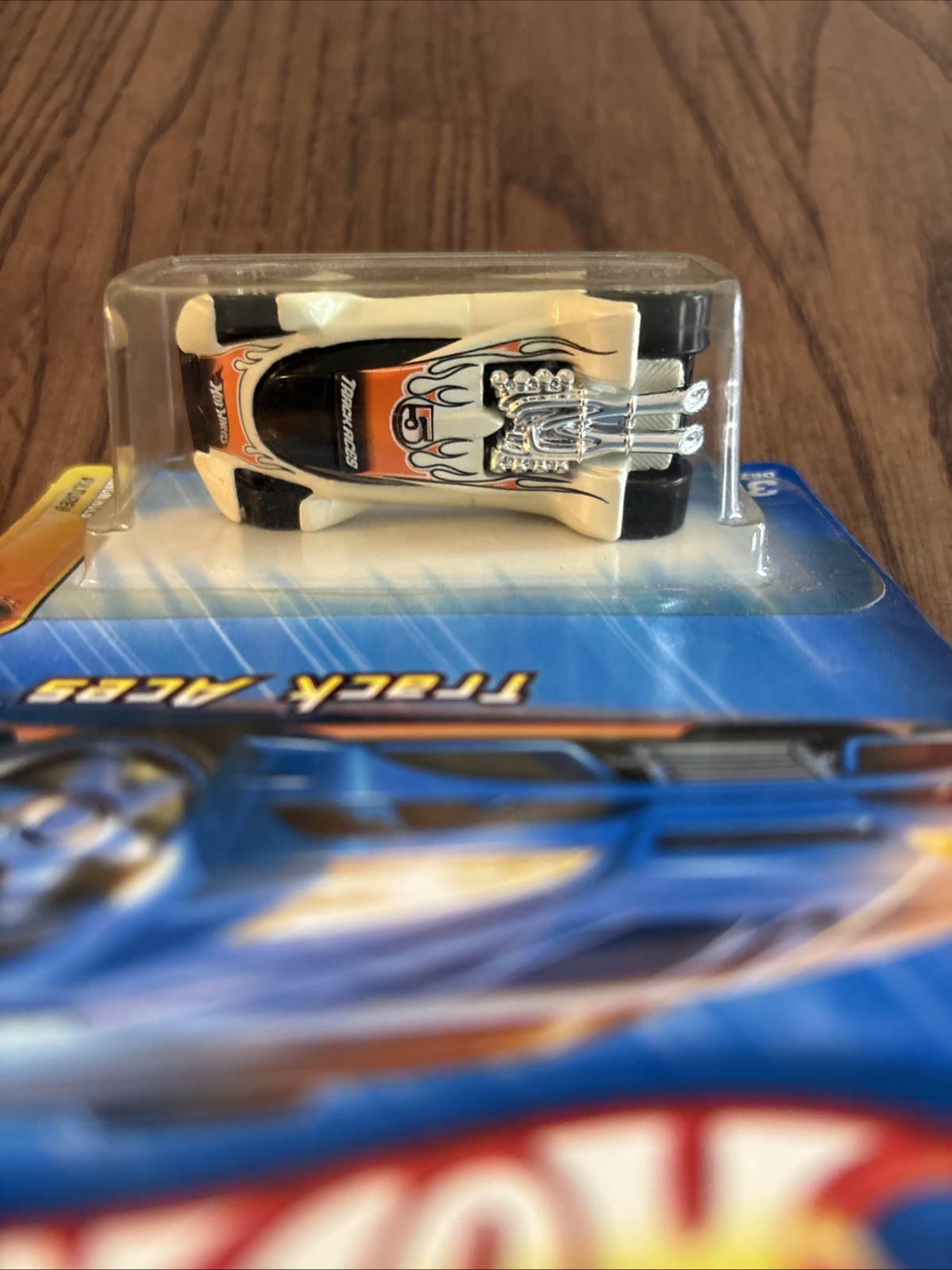 2005 Hot Wheels Track Aces 5/10 Vulture White Variant Pr5 Wheels