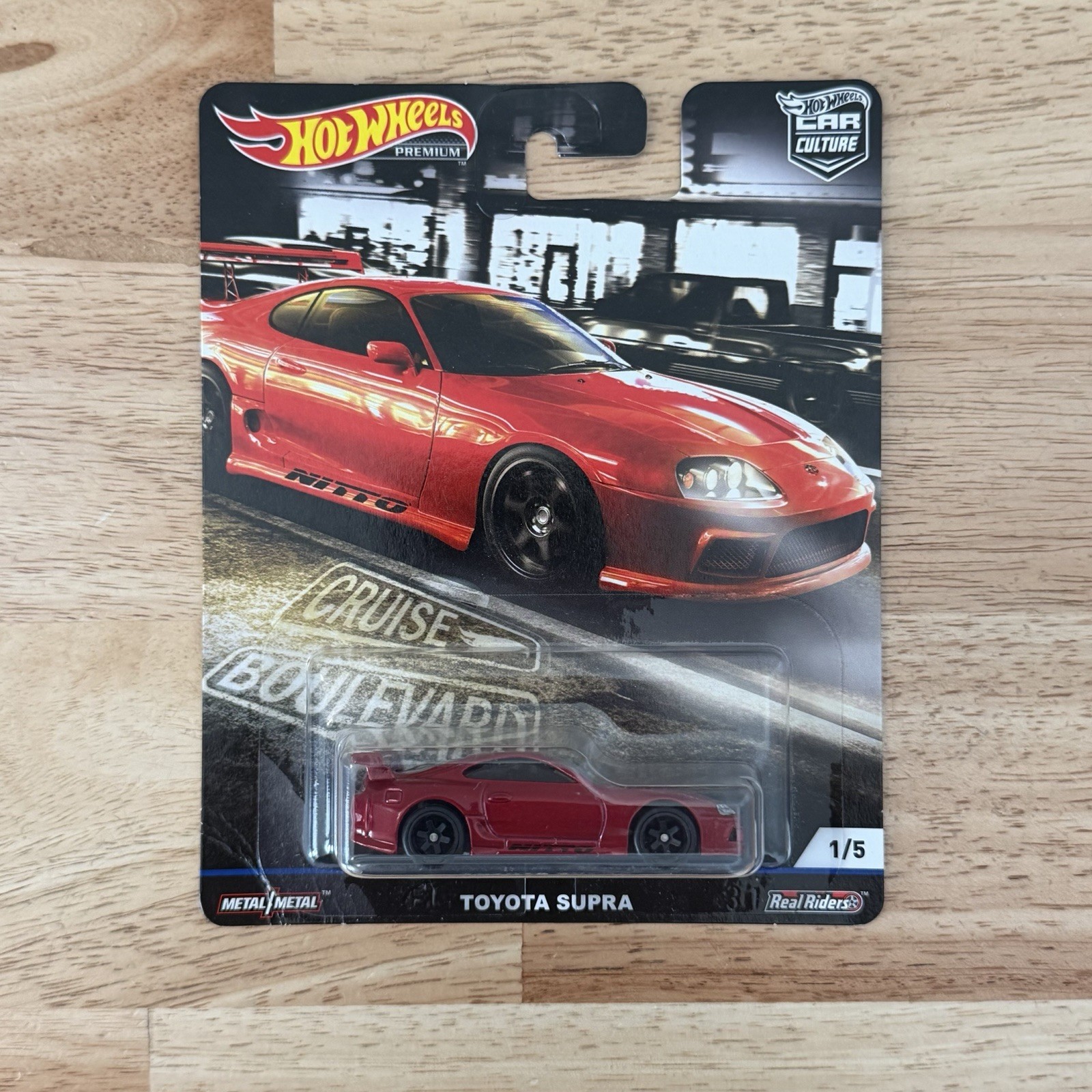 Hot Wheels Premium Cruise Boulevard TOYOTA SUPRA Car Culture Lot of 2 pcs VHTF