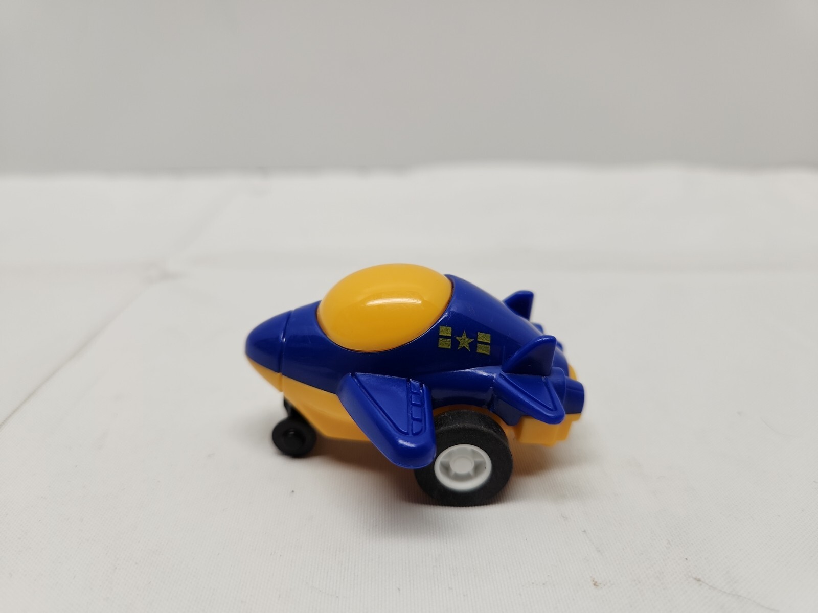2016 NKOK Jet. Item # 26152 Blue and Yellow pull back and watch it go