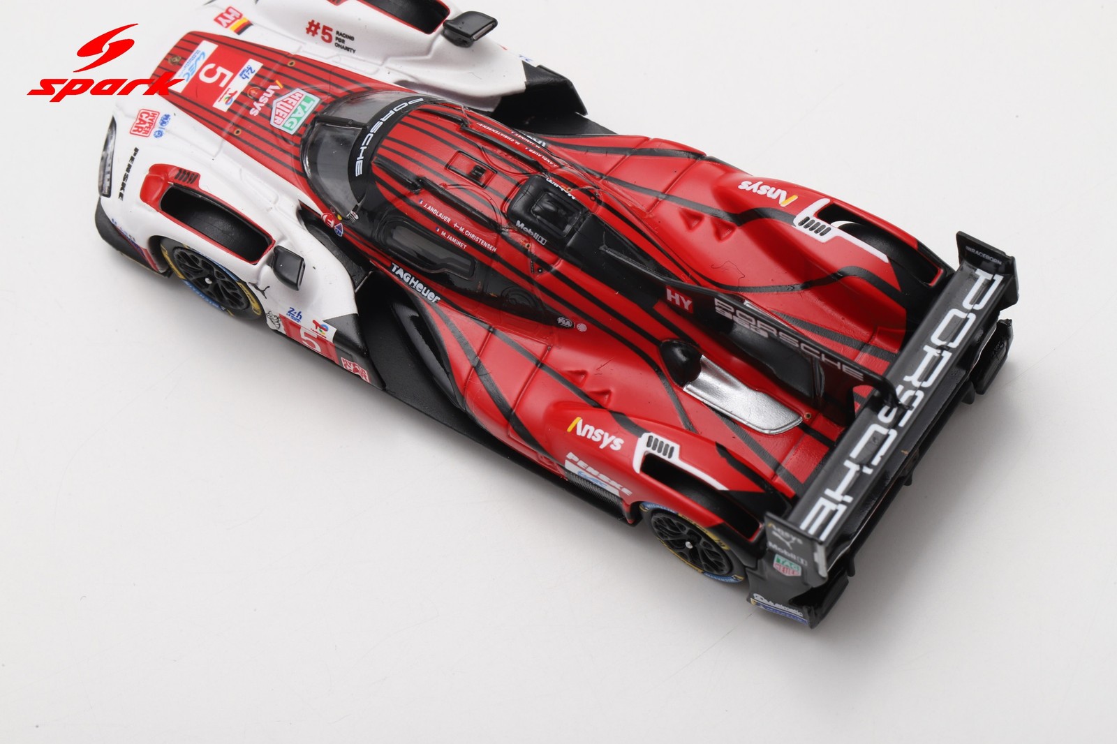 Spark 64S063 1/64 Porsche 963 No.5 PENSKE MOTORSPORT 6th Le Mans 24H 2025