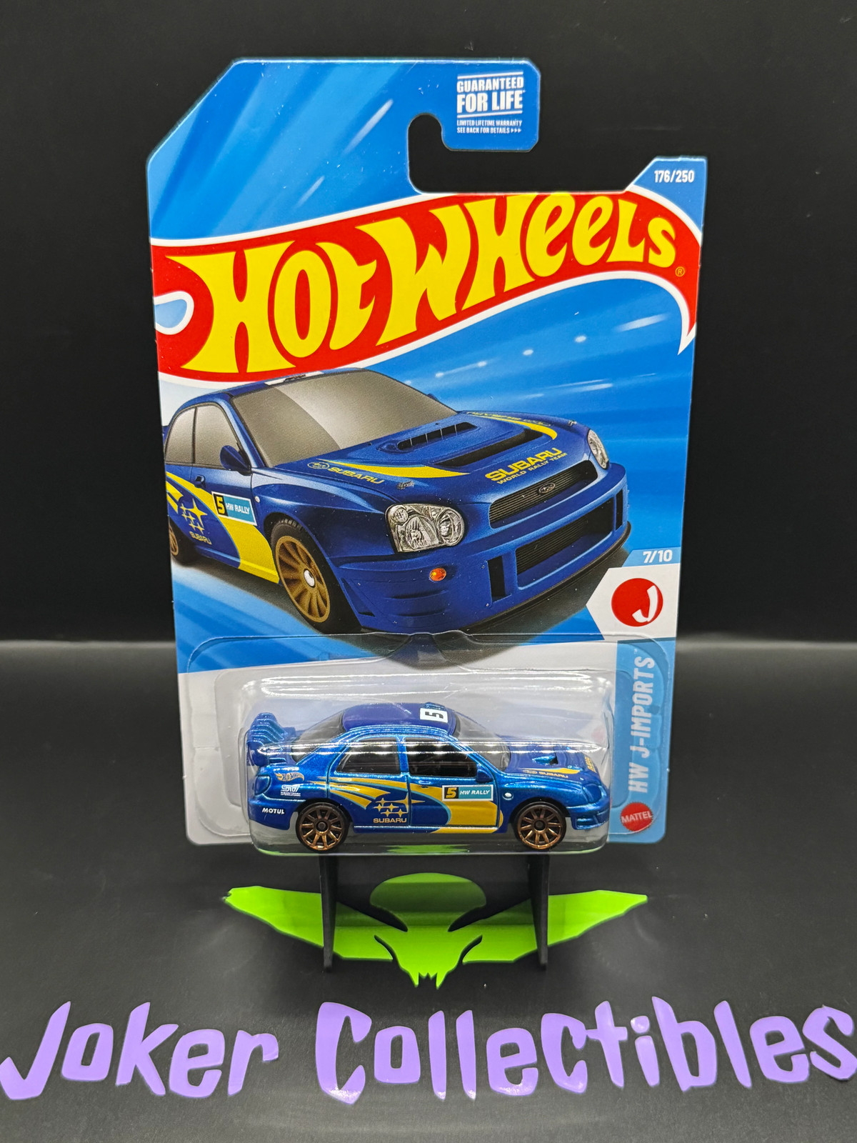 Hot Wheels 2026 Blue Subaru Impreza WRX 176/250 HW J-Imports 7/10 K Case