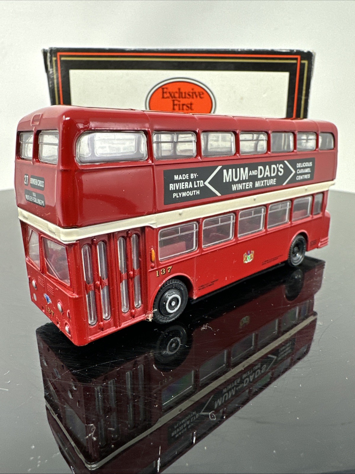 EFE 16505 Leyland Atlantean MCW Plymouth City Bus 27 Bowden Cross Boxed 1:76 MIB