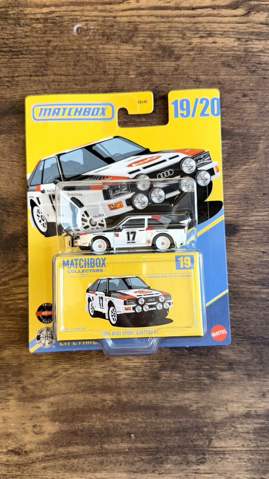 Matchbox Collectors 2026 1984 Audi Sport Quattro S1 #19/20 White