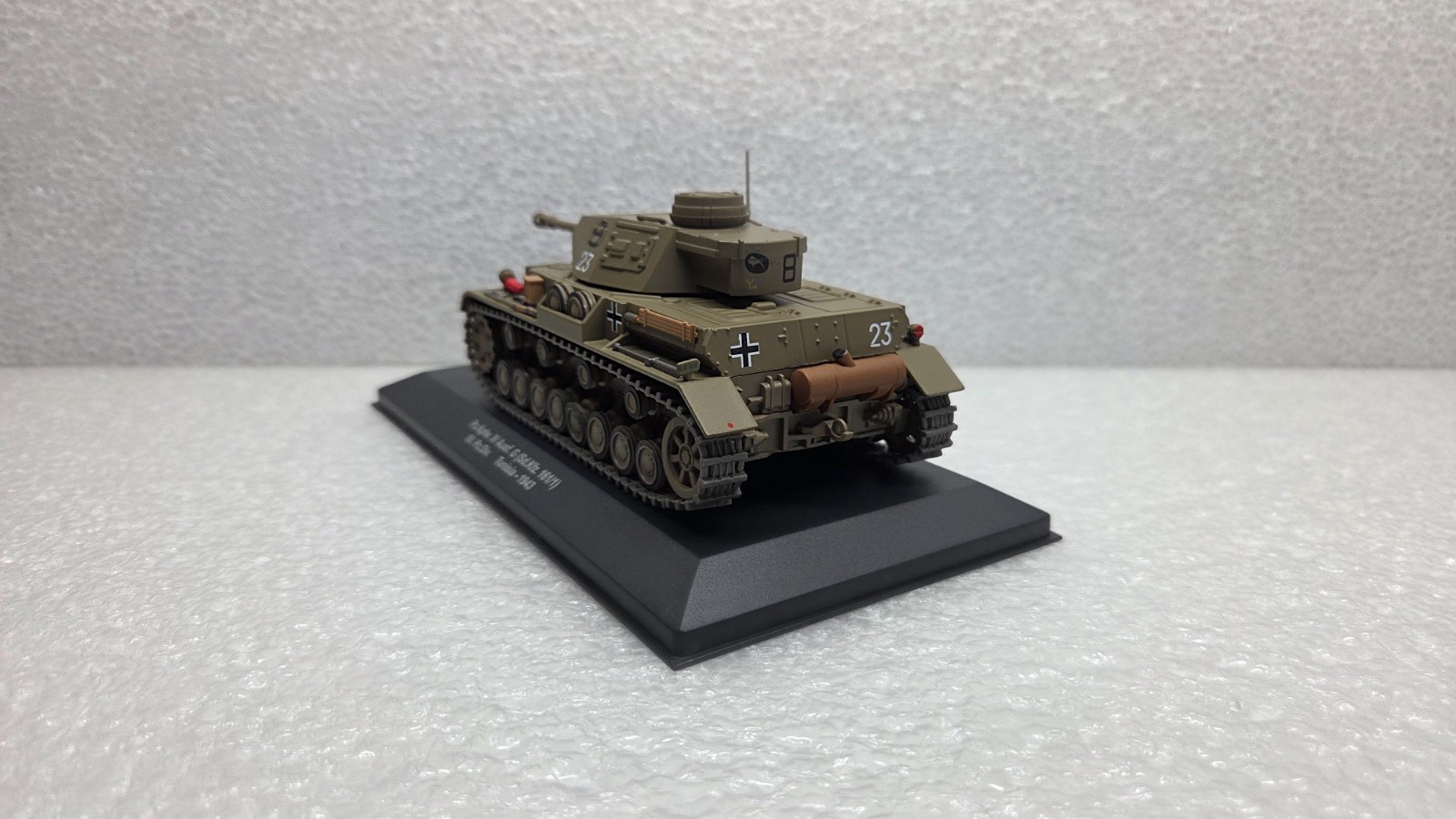 Pz. Kpfw IV Ausf. G Sd.Kfz.161/1 Tunisia 1943 German WWII Tank 1/43