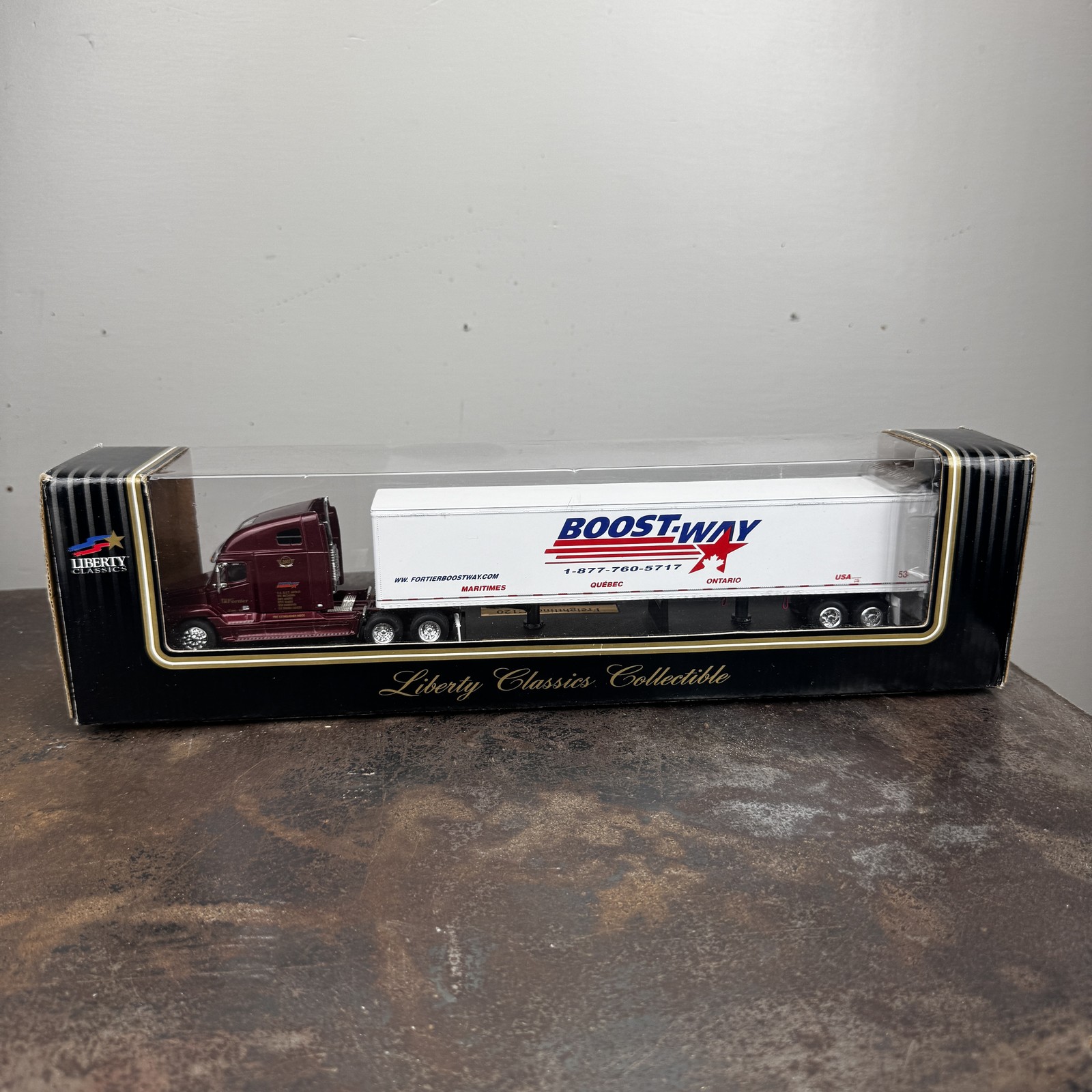 LIBERTY / SpecCast TF Boost Way 1:64 Diecast Freightliner Truck & Trailer #20327