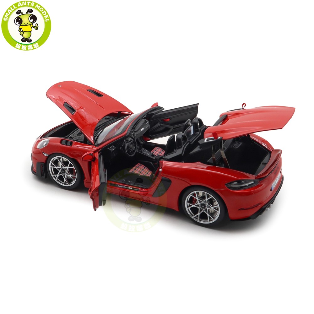 1/18 Porsche 718 Spyder RS 2023 Weissach Pack Norev 187271 Diecast Model Car
