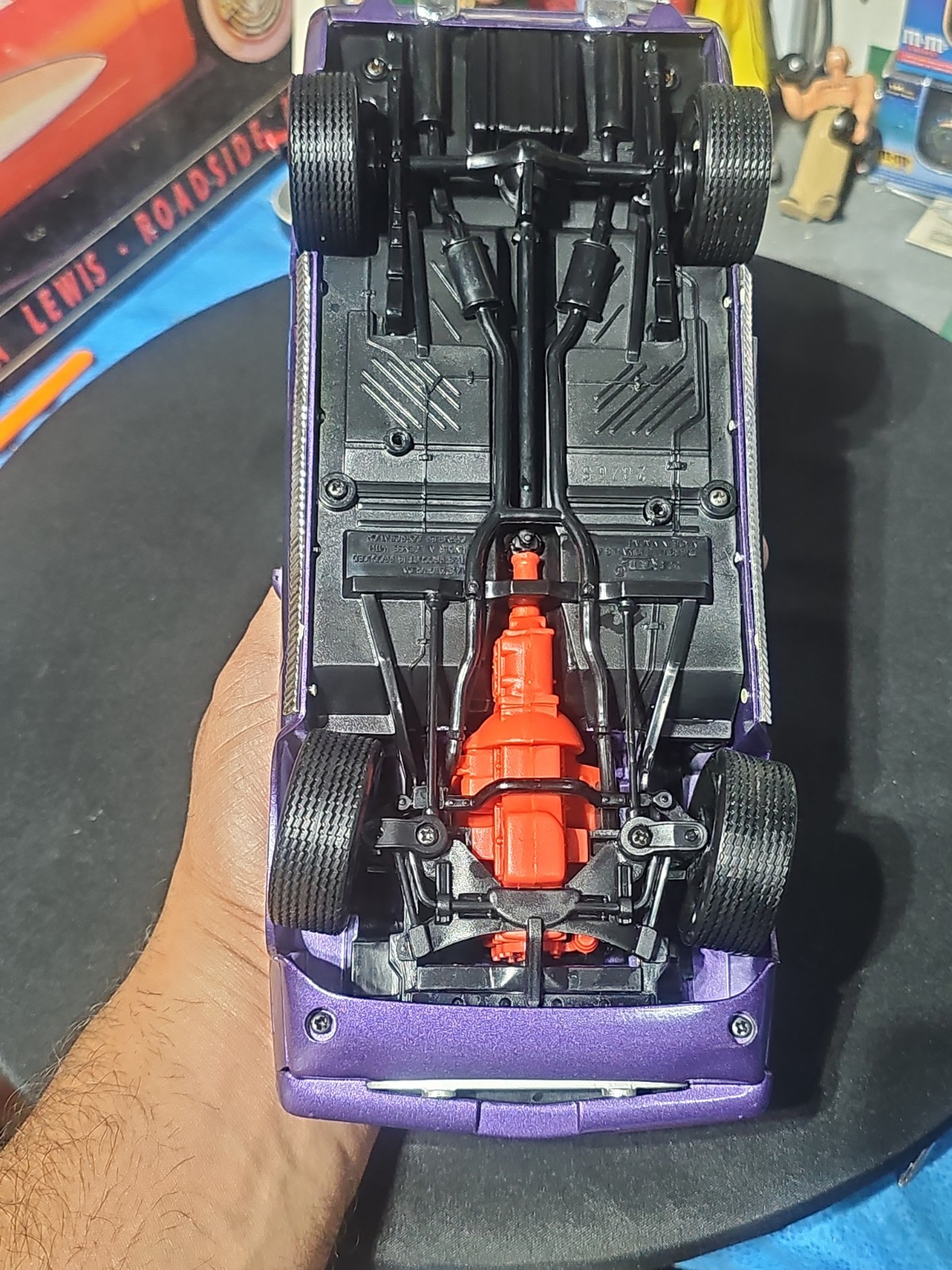 VINTAGE Ertl 1970 Plymouth Hemi Cuda Purple NICE CAR 🚗 READ 📚