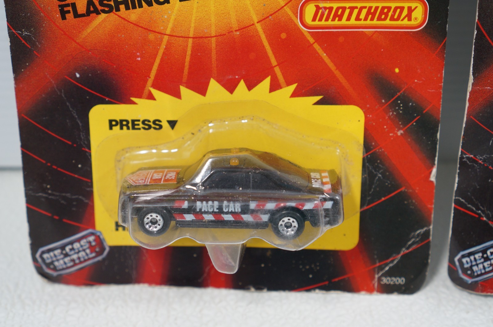 Matchbox Siren Force Pace Car Fire Dept Sheriff Dept 30200 1990