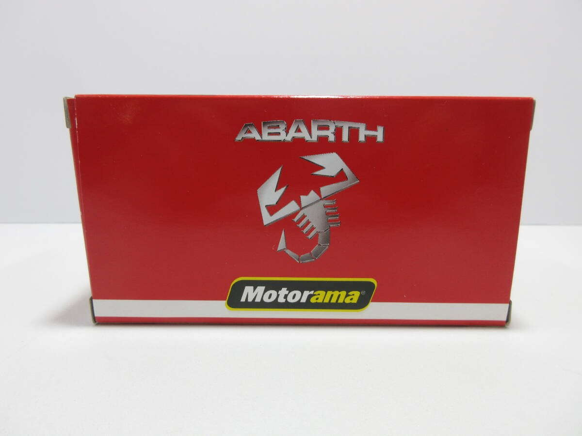 FIAT Abarth 500 Red 1 43 Scale Color Sample Minicar Dealer Promo Rare