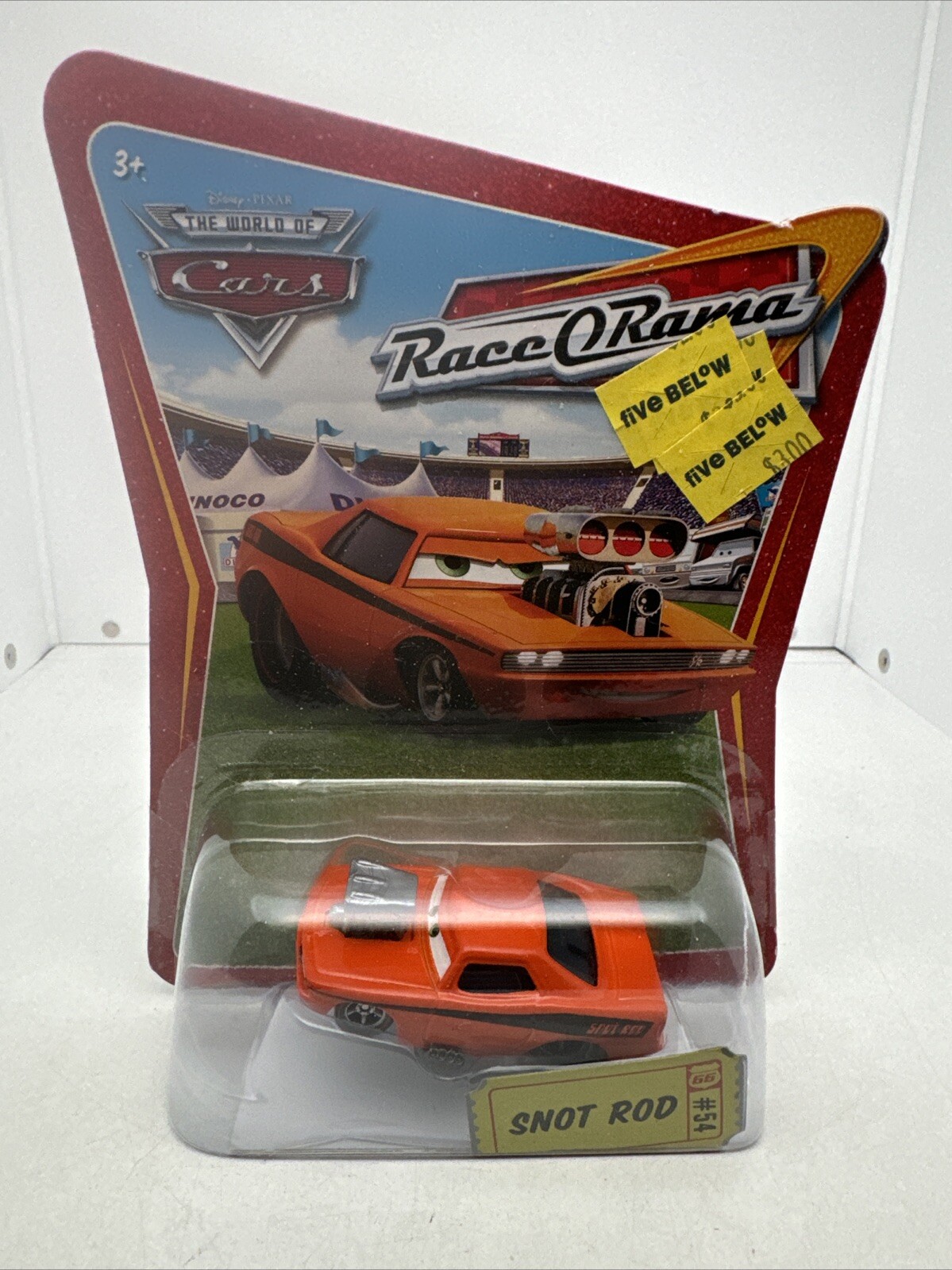 Disney Pixar Cars Supercharged Series – Snot Rod – sneezing hot rod by Mattel
