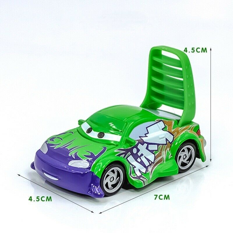 *Buy 3 = 1 Free New Disney Pixar Cars Chick Hick King 1:55 Diecast Model Car Toy