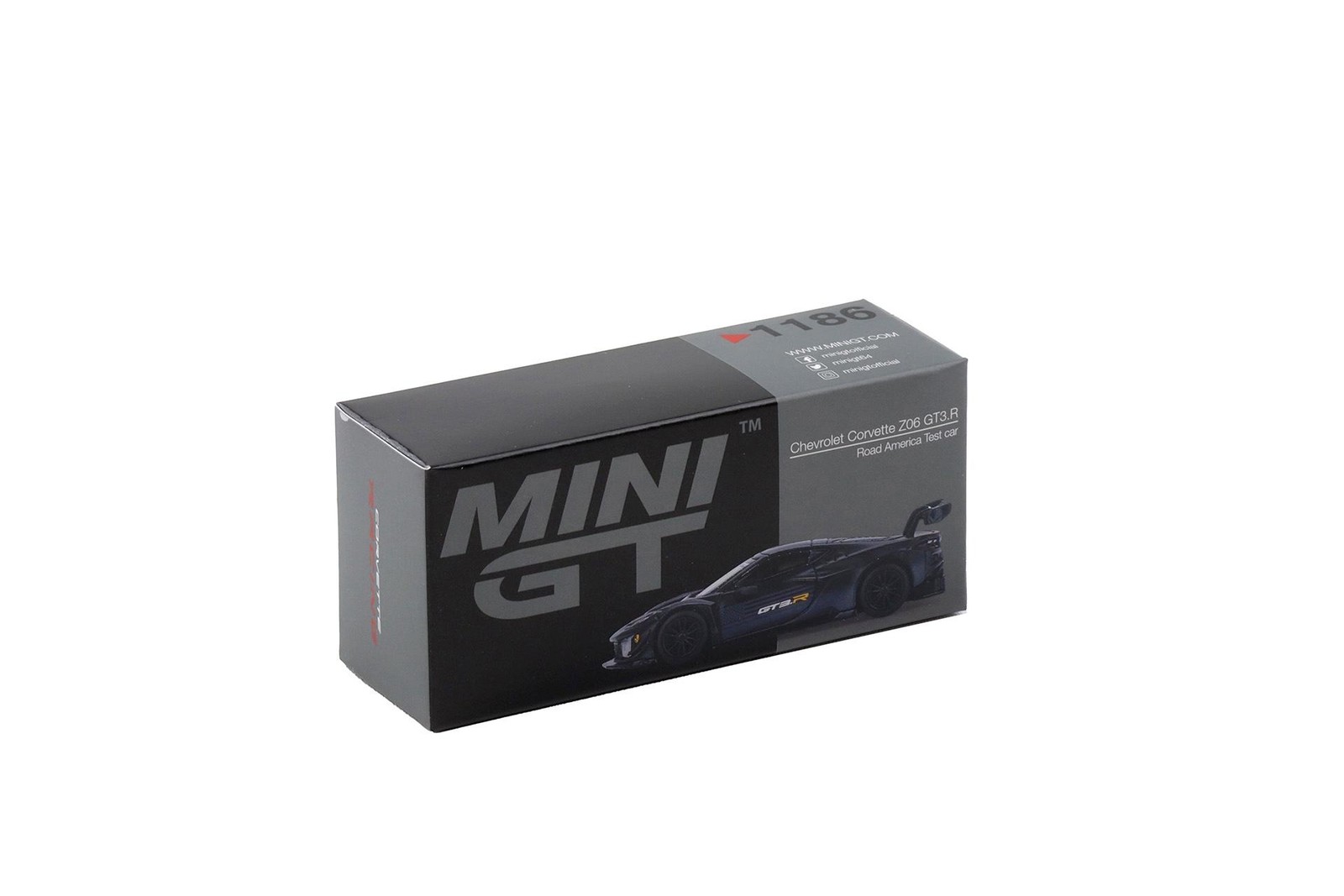 1:64 Tsm Mini Gt Chevrolet Corvette Z06 GT3.R Road America Test Car MGT01186-L
