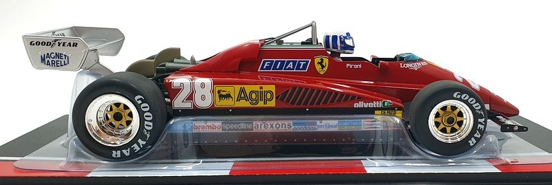 Model Car Group 1/18 Scale MCG18628F – Ferrari 126 C2 #28 2nd GP Monaco 1982