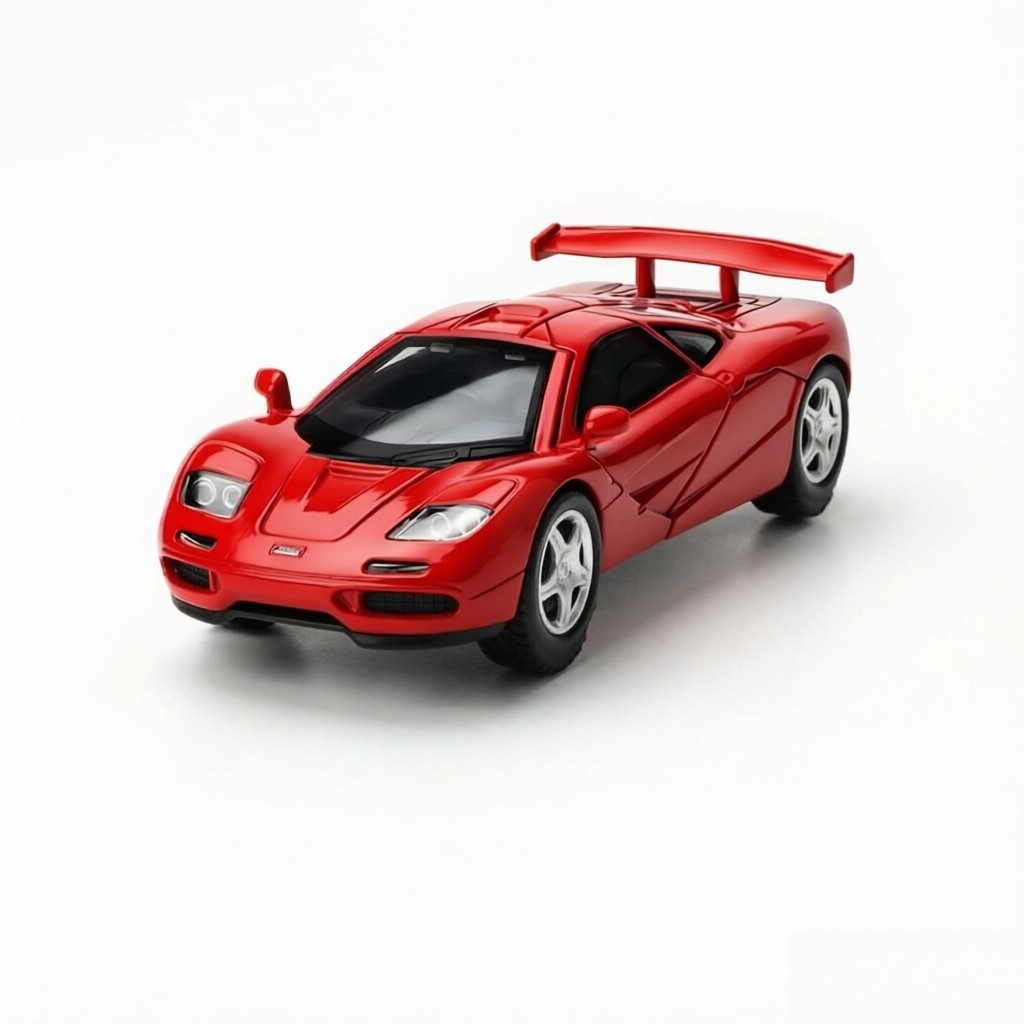 1:32 McLaren F1 Alloy Sports Car Model with Base Children’s Toy Car Collection
