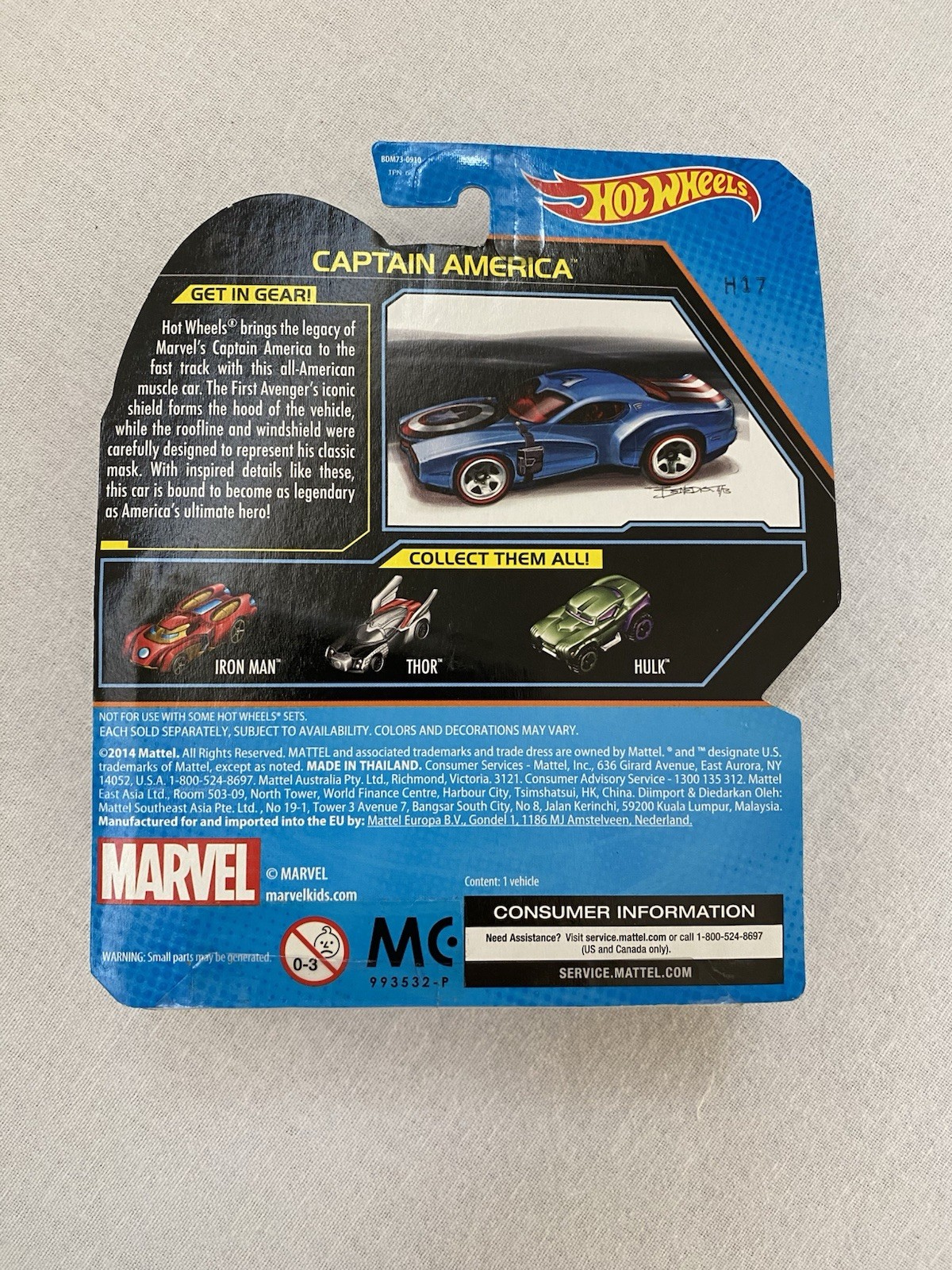 Hot Wheels Marvel Venom Character Car Toy – 1:64 Scale (BDM79)