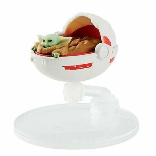 Disney Star Wars Mandalorian Speeder Razor Crest & Child Hover Pram Hot Wheels**
