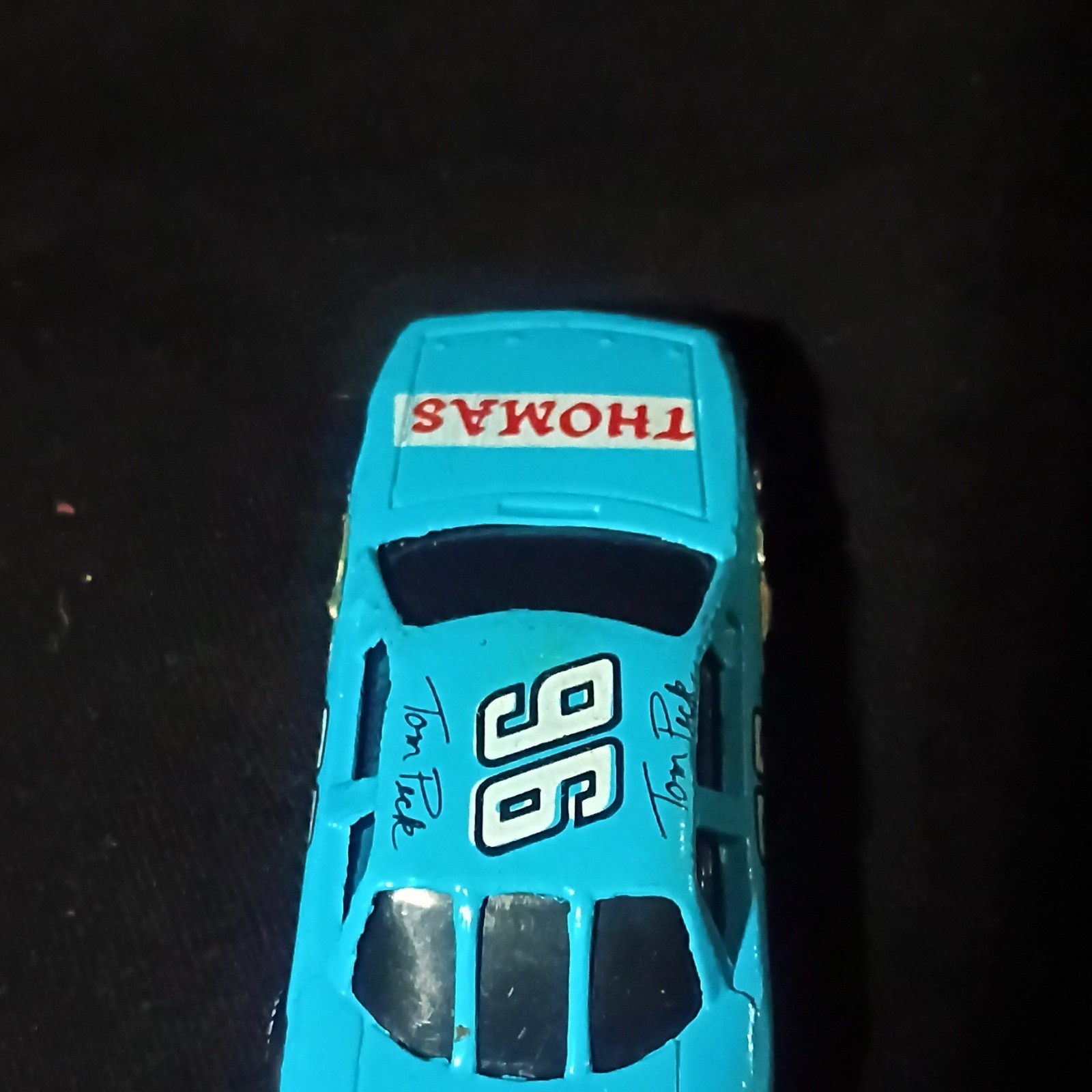 Racing Champions Pontiac Grand Prix #96 Thomas 1988 1:64 Blue Diecast NASCAR