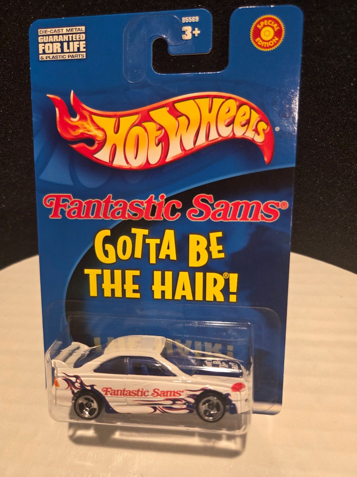 Hot Wheels Fantastic Sams 1:64 1999 Honda Civic Si Diecast White