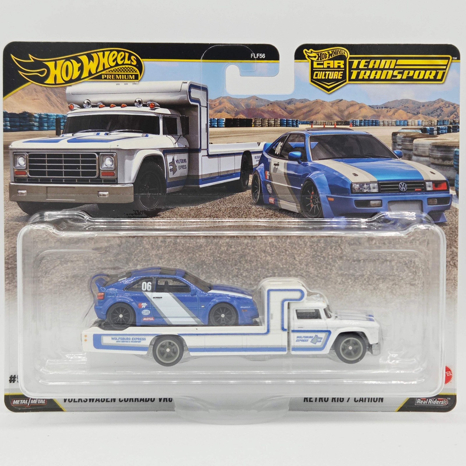 Hot Wheels Team Transport – Volkswagen Corrado & Retro Rig Truck(2026)