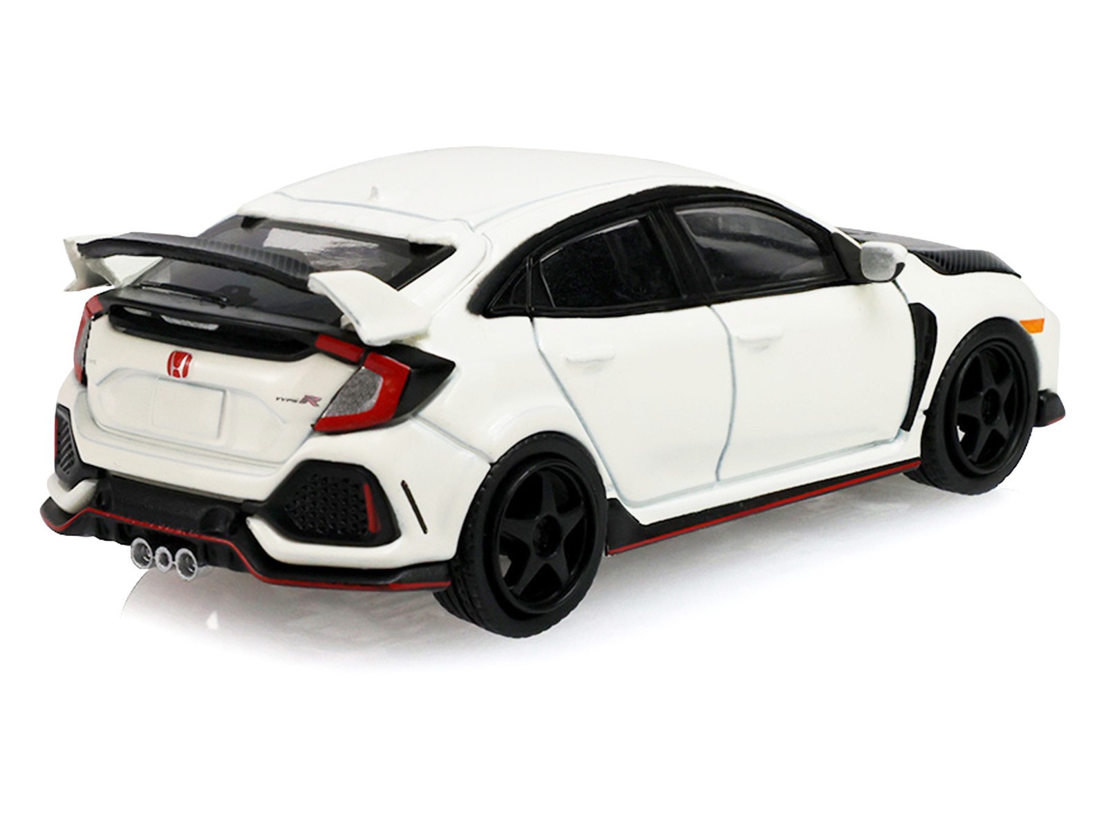 2018 HONDA CIVIC TYPE-R (FK8) RHD CHAMPIONSHIP WHITE 1/64 BY GREENLIGHT 235110 F