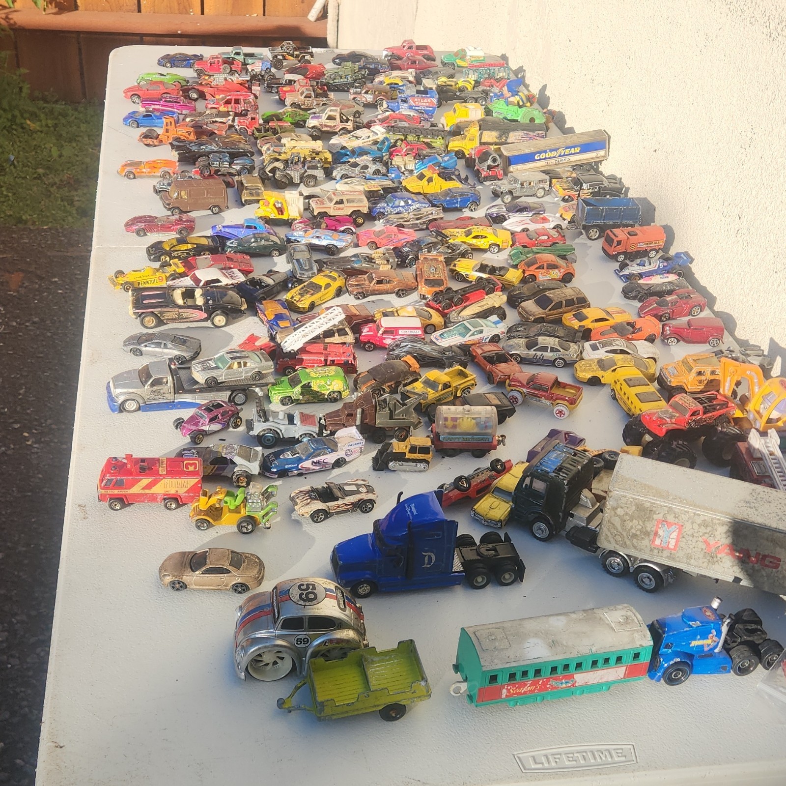 Mixed Vintage Modern 1:64 Junkyard Diecast of 18 lbs (Box A)