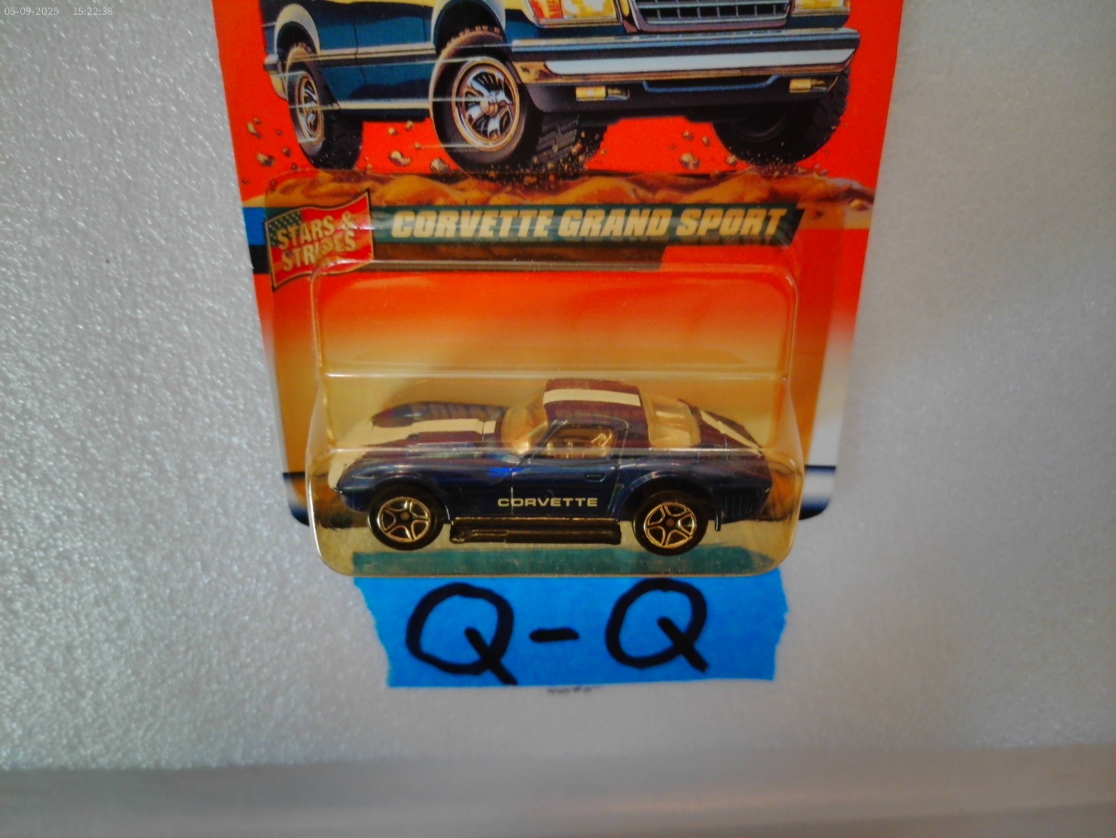 MATCHBOX CORVETTE GRAND SPORT STARS STRIPES # 3/ 75 LIMITED EDITION 1:64