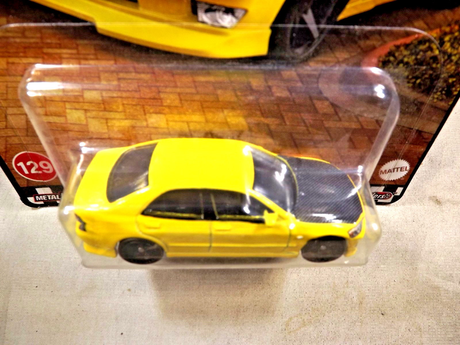 2025 Hot Wheels Premium Boulevard #129 ’98 TOYOTA ALTEZZA Yellow w/Real Riders